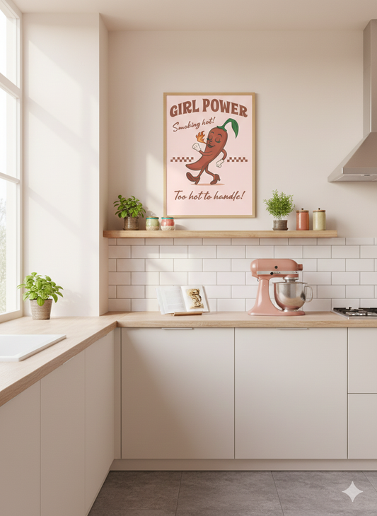 Poster Girl Power – Too Hot to Handle