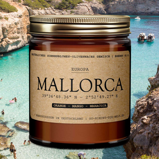 Mallorca Scented Candle – Orange | Mango | Passion Fruit-0