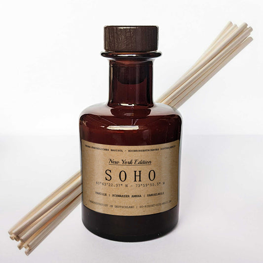 Soho Room Diffuser – New York Edition Vanilla | Black Amber | Sandalwood-0