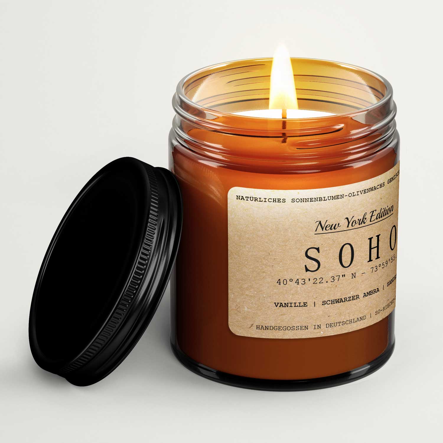 SOHO Candle – New York Edition – Vanilla | Black Amber | Sandalwood-2