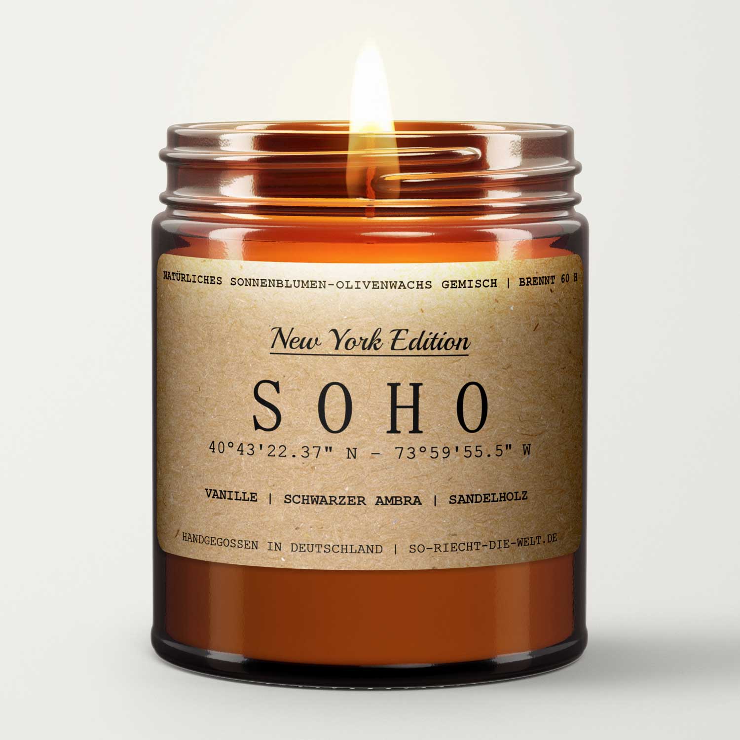 SOHO Candle – New York Edition – Vanilla | Black Amber | Sandalwood-1