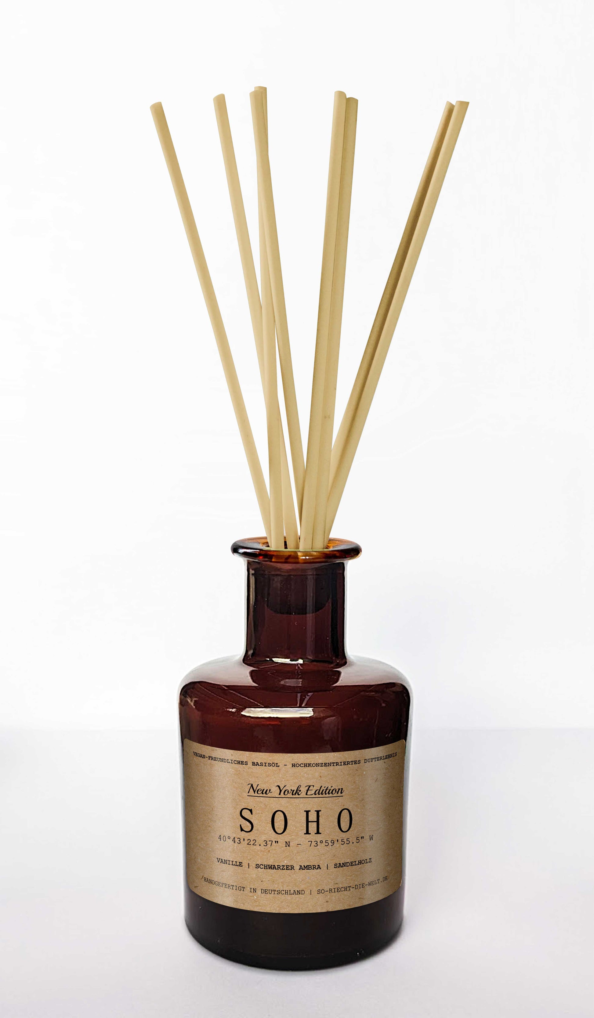 Soho Room Diffuser – New York Edition Vanilla | Black Amber | Sandalwood-1